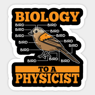 Biology Teacher T-Shirt science geek Sticker